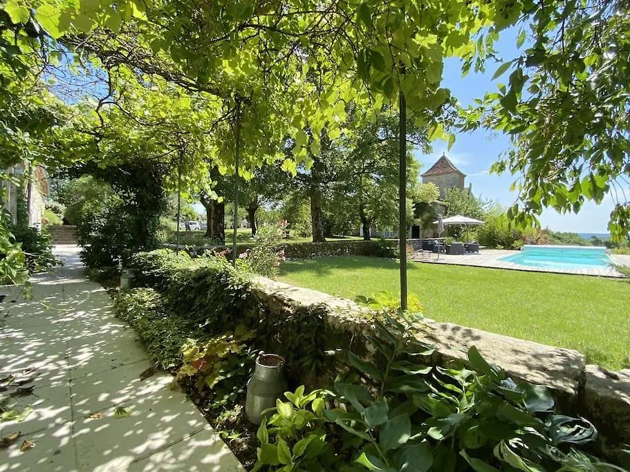 Holiday home Cahors - Lot - Les Lumieres Du Causse - Domaine En Pierres Blanches Avec Vue Sur Les Causses Villa Bellefont-la Rauze