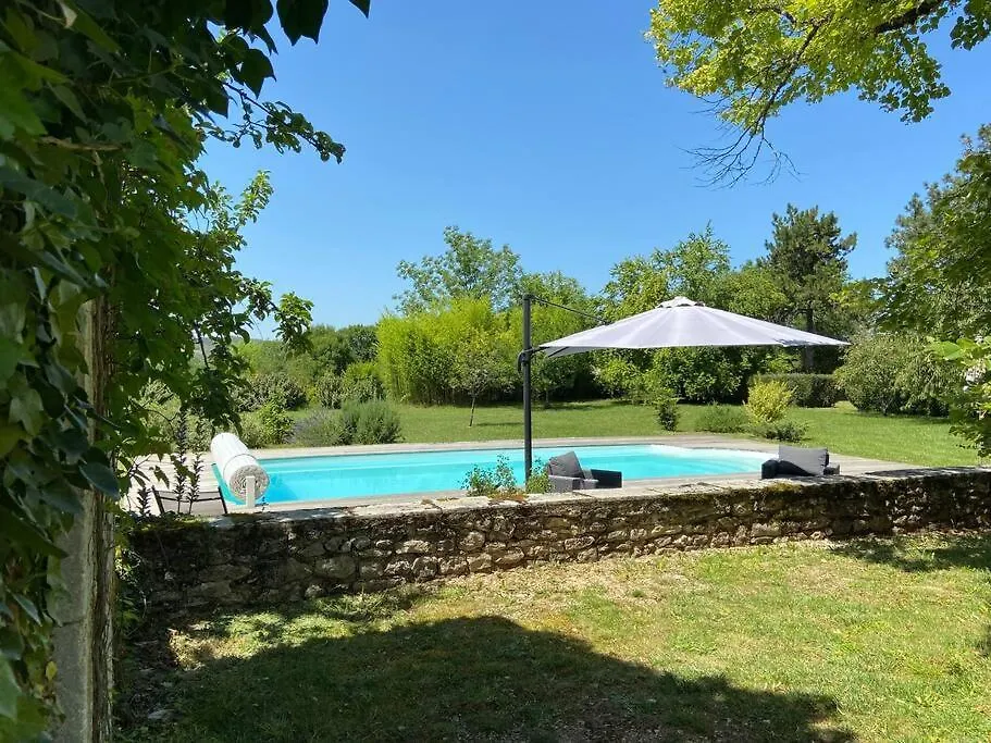 Cahors - Lot - Les Lumieres Du Causse - Domaine En Pierres Blanches Avec Vue Sur Les Causses Villa Bellefont-la Rauze 0*,