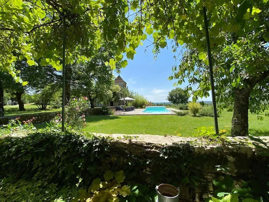 Holiday home Cahors - Lot - Les Lumieres Du Causse - Domaine En Pierres Blanches Avec Vue Sur Les Causses Villa Bellefont-la Rauze